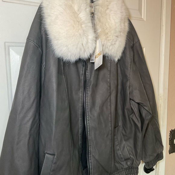 Fur collar Jacket - Picture 8 of 8